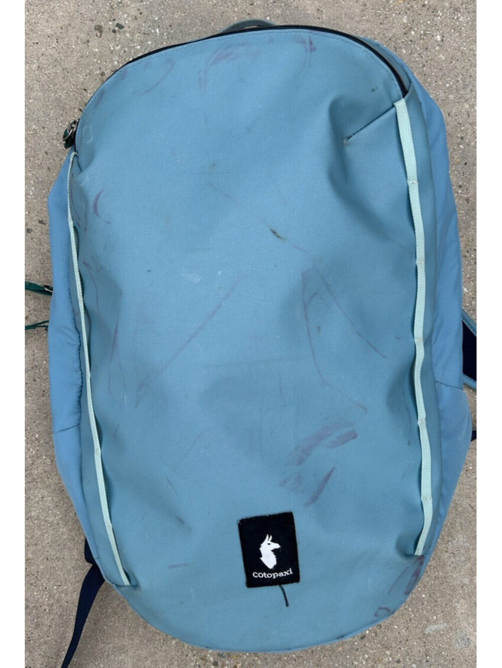 Cotopaxi Light Blue Chasqui 13L Sling Bag Backpack Water Resistant Day Pack Hike